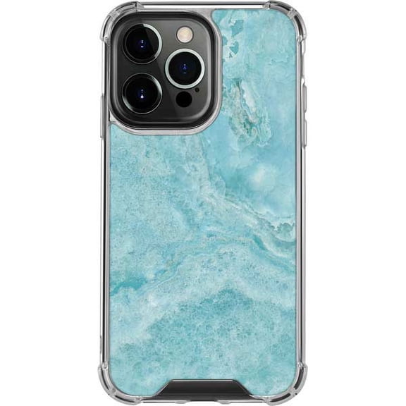 Skinit Crystal Turquoise iPhone 14 Pro Clear Case