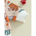 thumbnail image 5 of Baby Pants Outfits Christmas Candy Print Round Neck Sweatshirt and Pants Set, 5 of 8