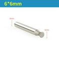 thumbnail image 1 of Greenne 1Pc 6-30Mm Diamond Burr Carving Grinding Bit 6Mm Shank For Engraving Grinder, 1 of 6