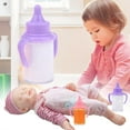 thumbnail image 1 of SIfdSeng One Year Old Toys for Boys 2Pcs Baby Dolls Feeding Bottle Set Doll Accessory Disappearing Milk Juice Pretend Play Toy for Kids 45Ml One Year Old Toys for Boys Outside, 1 of 3