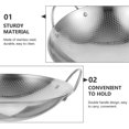 thumbnail image 3 of Stainless Steel Cooking Pot Household Kitchen Pot with Double Handles, 3 of 8