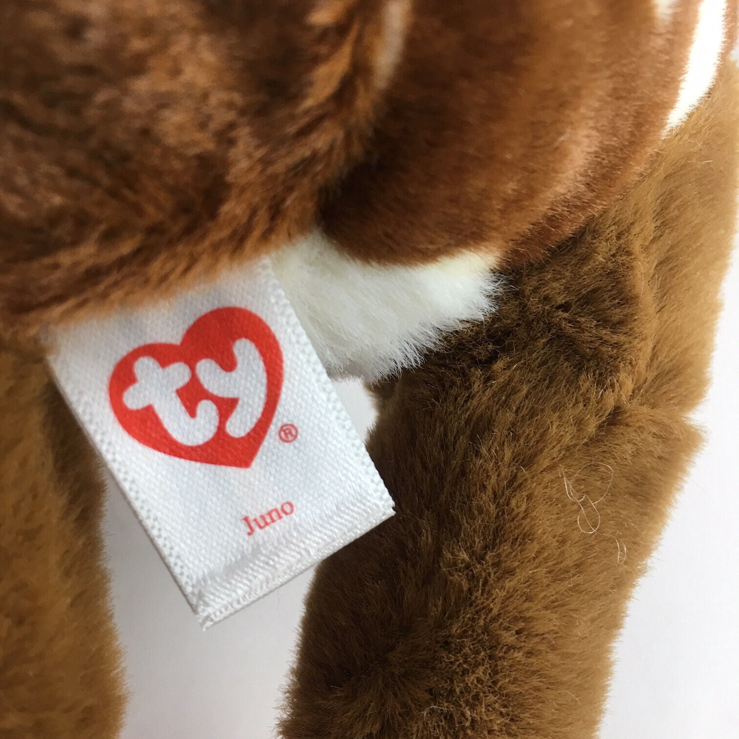 Ty Beanie Baby Bellies - JUNO the Christmas Reindeer (6 Inch) Plush Toy