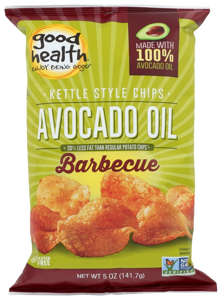Good Health Avocado Oil Barbecue Kettle Style Potato Chips 5 oz