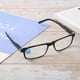 thumbnail image 5 of Anteojos de lectura unisex con protección, marco negro clásico, dioptrías +400, antifatiga y antiluz azul, 5 of 8