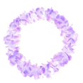 thumbnail image 2 of Hawaiian Garland Set for Decoration Comprising 1Set Purple Party Items, 2 of 5