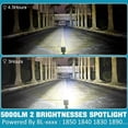 thumbnail image 4 of ZOUBAOQ Outdoor Rechargeable Work Light Camping Floodlight Emergency Lamp J8W2 S9B4, 4 of 8