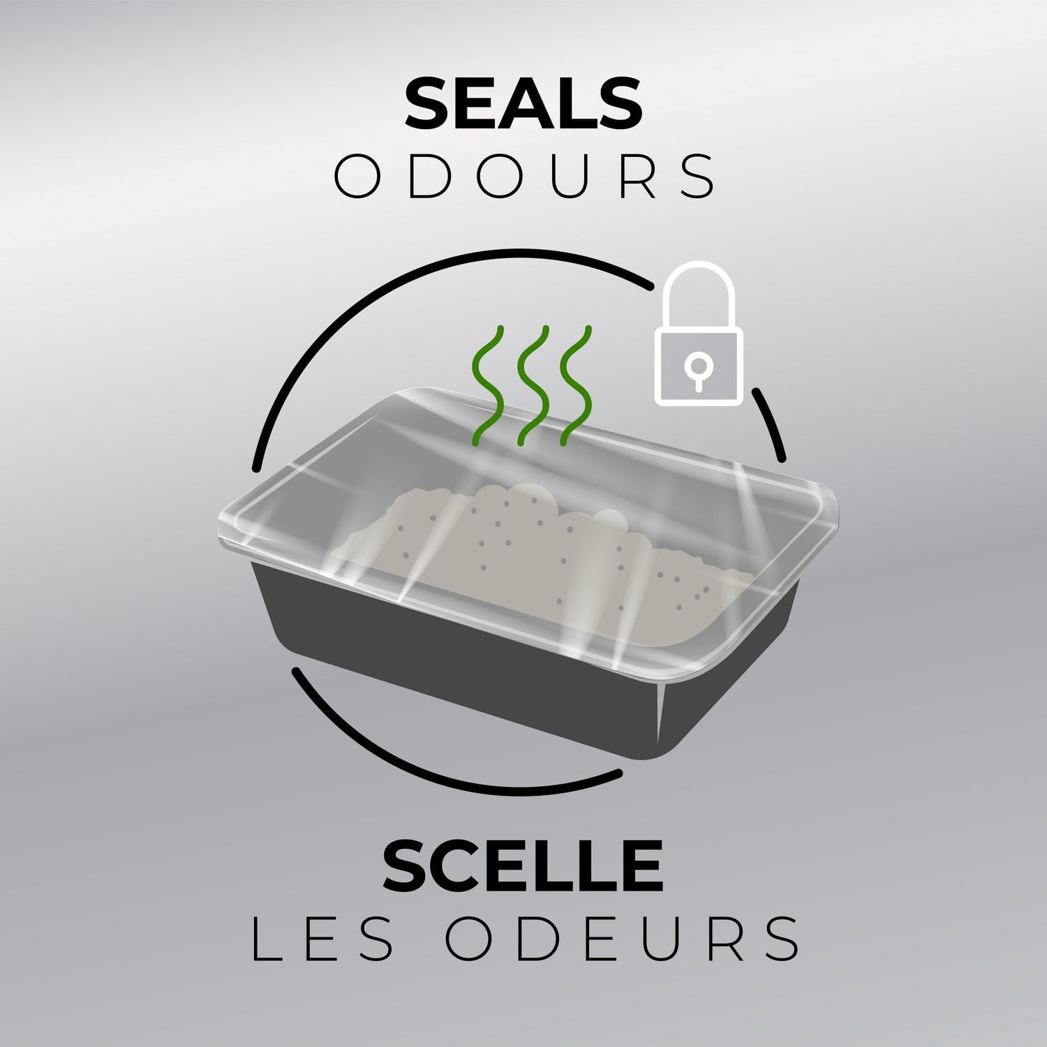 Litière Agglomérante et Scellante d'Arm & Hammer Multi-Chat pour chats 12,7 kg