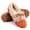 Orange, variant on Knivor Fuzzy Bow Moccasin Slippers for Women Suede Faux Fur Lined Slip On Loafer House Shoes Non Slip Sole Indoor Outdoor Winter Warm House Slippers