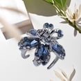 thumbnail image 3 of Pinza de pelo de aleación Macarena garra de mariposa accesorios de peinado para niñas azul, 3 of 8