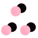 thumbnail image 1 of Discos deslizantes para ejercicio, placa de entrenamiento muscular Abdominal, rosa, 2 uds., 1 of 6