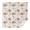 Pioneer Flower Floral-1, variant on Pioneer Flower Floral Print Pattern Square Tablecloth, Waterproof Wipeable Spillproof Washable Table Cover for Home Kitchen Party Decor, 42"x42"