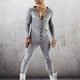 thumbnail image 4 of Mono para Hombre Ticfox con Botones y Capucha a Cuadros Gris Claro XXL, 4 of 6