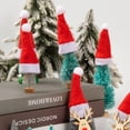 thumbnail image 4 of 20pcs Mini DIY Christmas Hat Design Lollipop Top Wraps Toppers Candy Packing Hat Wine Bottle Cap, 4 of 5