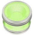 thumbnail image 4 of CIMAXIC Wide Mouth Jar Lids, Sprouting Strainer, Green, Heavy Duty, Versatile, 4Pcs, 4 of 6