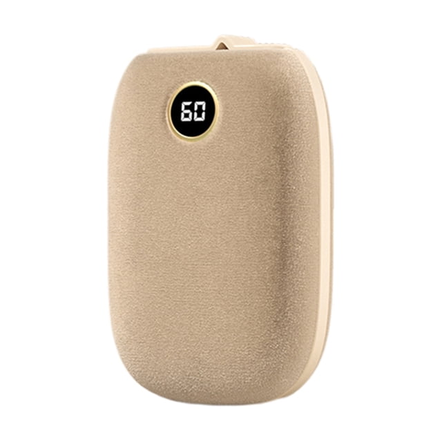 Calentador de bolsillo USB recargable tipo C de 5400mAh, práctico calentador de manos, banco de energía