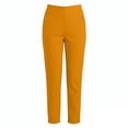 thumbnail image 3 of cocolona Womens Summer Casual Yoga Pants Elastic Waist Straight Wide Leg Workout Gym Pants with Pockets, 3 of 5