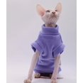thumbnail image 1 of Vêtements pour Chat Sans Poils Doux et Chauds, Chandail à Capuchon pour Chat pour Sphynx, Devon Rex, Cornish, Peterbald, 1 of 5