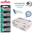 thumbnail image 2 of Murata Battery, Silver Oxide 303, 357, AG13, or SR44 1.5 Volt Batteries (1000 Wholesale Pack), 2 of 2