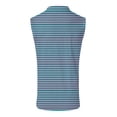 thumbnail image 4 of Agkizg Men's Casual Vests Stripe Print V Neck Sleeveless Fashion Daily Wear Top, 4 of 4