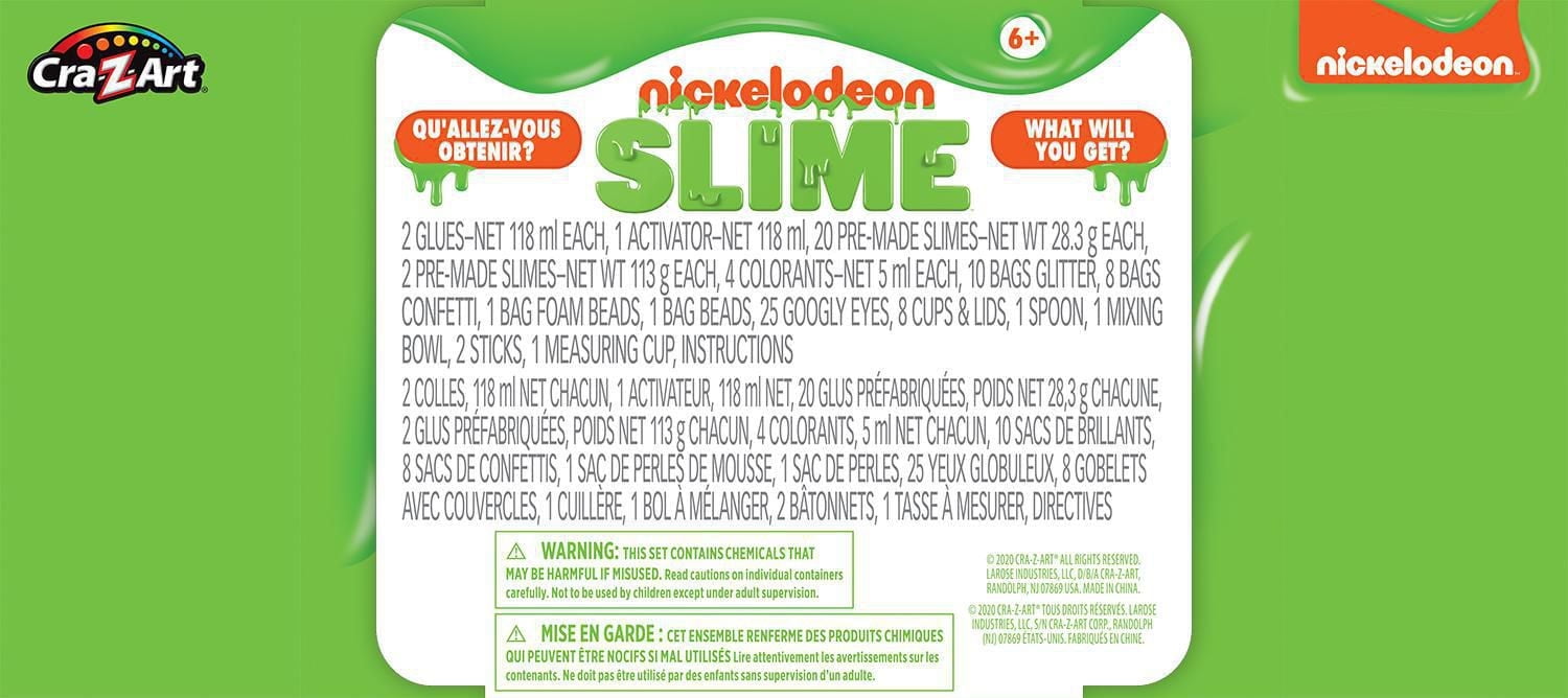 Nickelodeon Super Slime Unboxing. Pre-Made Slime