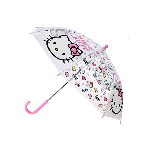 Textiel Trade Girl's Hello Kitty Stick Umbrella