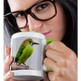 thumbnail image 2 of 3drose, Costa Rica, Cordillera De Talamanca. Emerald Toucanet Bird Close-up., 11oz Two-tone Green Mug, 2 of 6