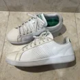 thumbnail image 1 of Ad-id-as Mens Cloudfoam Advantage Clean AW3914 White Casual Shoes Sneakers Sz 10.5, 1 of 6