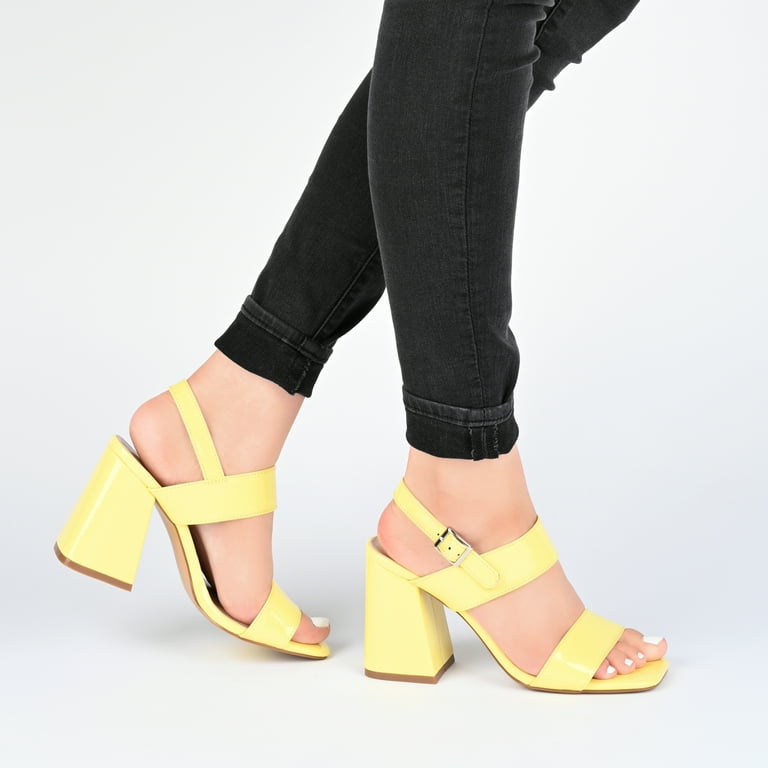 Yellow cheap sandals walmart
