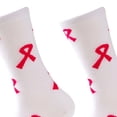 thumbnail image 4 of Women Ankle Socks Valentines Crew Socks Womens Cute Printed Mid Tube Socks for Unisex Men Women Adult Gifts White One Size, 4 of 5