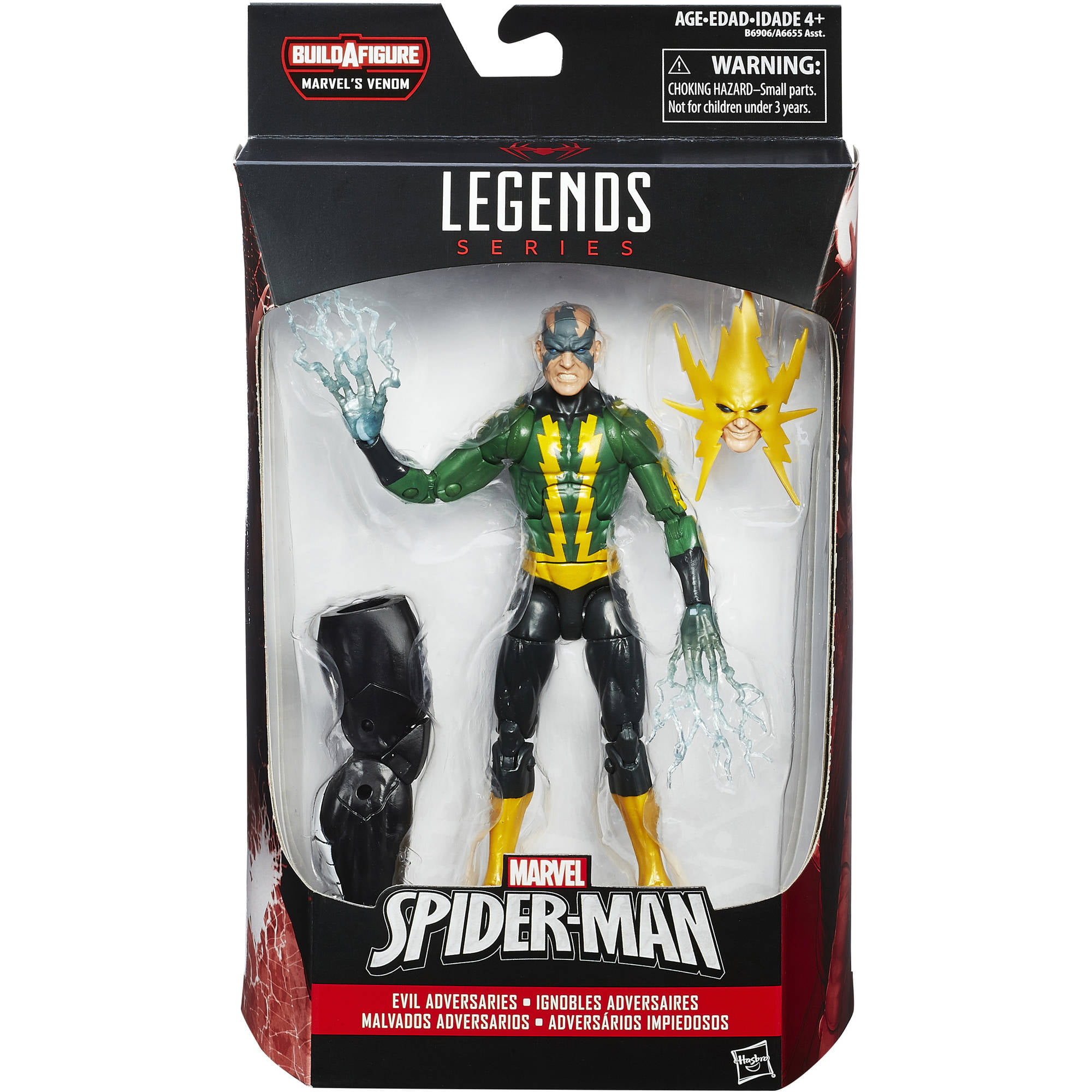 Spider-Man Marvel Legends Marvel's ELECTRO 6" 