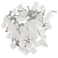 thumbnail image 3 of 100 Pcs Metal Holder Repair Mending Wedges Invisible Shelf Bracket Furniture Shelf Pins Support Dresser Drawer Repair Kit, 3 of 3