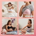 thumbnail image 3 of dELiA*s Girls Bras - 3 Pack Seamless Padded Bras for Teens with Removable Straps, 3 of 7