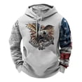 thumbnail image 1 of Sudadera Con Capucha Estampada 3d India Retro Para Hombre, 1 of 5