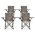thumbnail image 1 of Sillas Camping y Playa Plegable Portatil Duralife 4 Piezas Gris Arena, 1 of 7