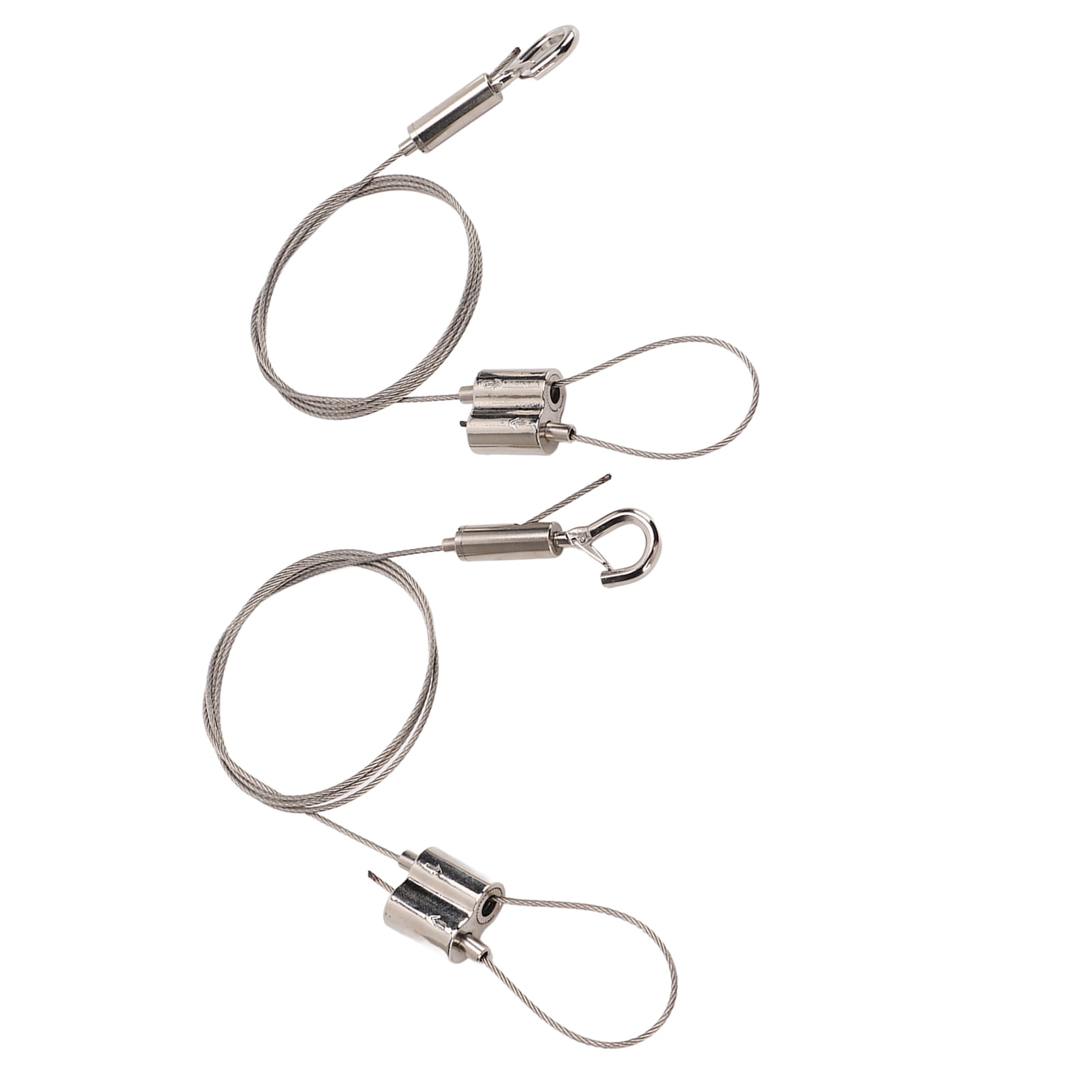 Mirror Hanging Wire Kit, Picture Hanging Wire With Hook 100cm For Lighting Exhibitions