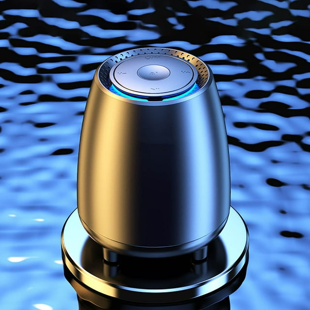 Birdeem Portable Bluetooth Speaker, Mini Size 3.2x3.2x3.8 in for Outdoor Use, with Bass Boost and TWS Technology, Easy Button Controls
