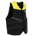 thumbnail image 3 of Seachoice Neoprene Multi-Sport Vest, Yellow/Black, Adult 2XL Size, Fits 48-52 In. Chest, Coast Guard Type III, 3 of 5