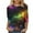 Multicolor, variant on Womens Tops Dressy Casual Sexy Summer Blouses T-Shirts Loose Fit V Neck Summer Clothes for Women 2025 Vacation