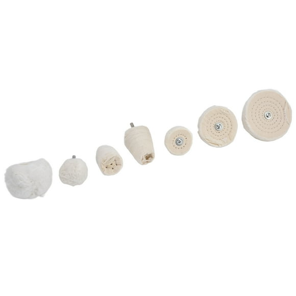 Kit De Ruedas De Pulido, Juego De Ruedas De Pulido De 7 Piezas Para Metal, Vidrio, Cerámica, Mármol