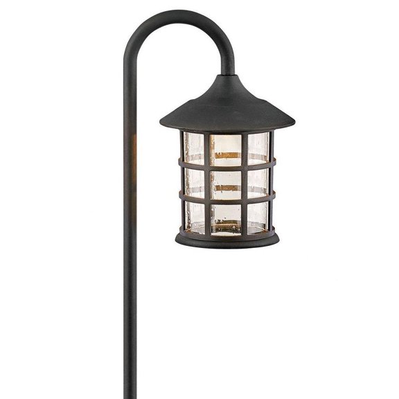 1.5W 1 Led Path Light in Coastal Style 6.13 inches Wide By 17.88 inches High-Textured Black Finish Bailey Street Home 81-Bel-4442204
