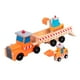 thumbnail image 4 of Camión de juguete de transporte de madera, juguete de madera, educativo, juguete de coche de madera, juguetes de vehículo para niños y niñas, niños a, 4 of 9