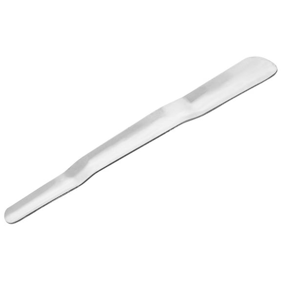 Trowel Spatula, 6.9" - Stainless Steel, Polished - Dual End, Tapered Trowel Shaped Scoops - Eisco Labs