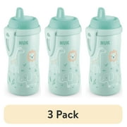 (3 pack) NUK Active Hard Spout Sippy Cup, 10oz.
