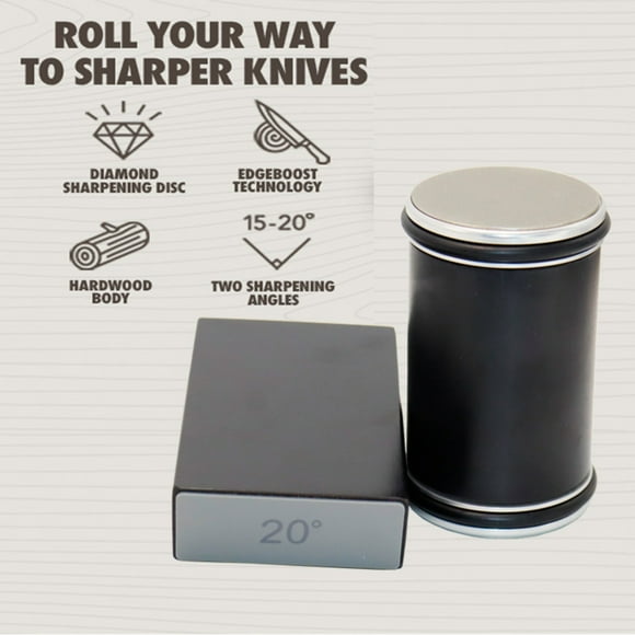 Wuztai Deals 90% off Rolling Knife Sharpener For Diamonds Multi-Angle Magnetic Roller Sharpeners For Kitchen Knives Knife Sharpening Easy Knife Sharpener Kit Offers 15 And 20 Degree Clearance