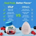 thumbnail image 2 of Stur Electrolytes Black Raspberry Drink Mix, Liquid Water Enhancer, Sugar-Free, 1.62 oz, 2 of 7
