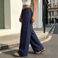 thumbnail image 5 of Samdudou Girls Wide Leg Capri Sweatpants Elastic Waist Cropped Lounge Trousers Casual Baggy Athletic Bottoms with Pockets for Summer Vacation Size 1-9 Years, 5 of 7