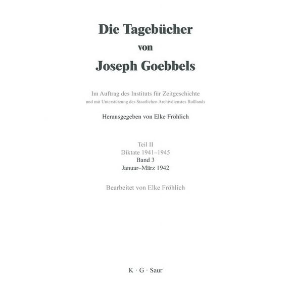 Januar - MÃ¤rz 1942, (Hardcover)