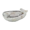 thumbnail image 6 of DecMode 6" Indoor Outdoor Bird Garden Sculpture with Bath Bowl, 6 of 9