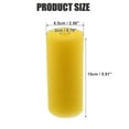 thumbnail image 4 of 3 Pcs Aquarium Pre Filter Foam Roll Foam Sponge Roll Intake Filter for Fish Tank Yellow 15x6.5x2cm, 4 of 7