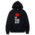 thumbnail image 2 of Enhypen Hoodie Love If You Say Merch Hoodie Long Sleeve Hooded Sweatshirt Women Men Hip Hop Streetwear, 2 of 6